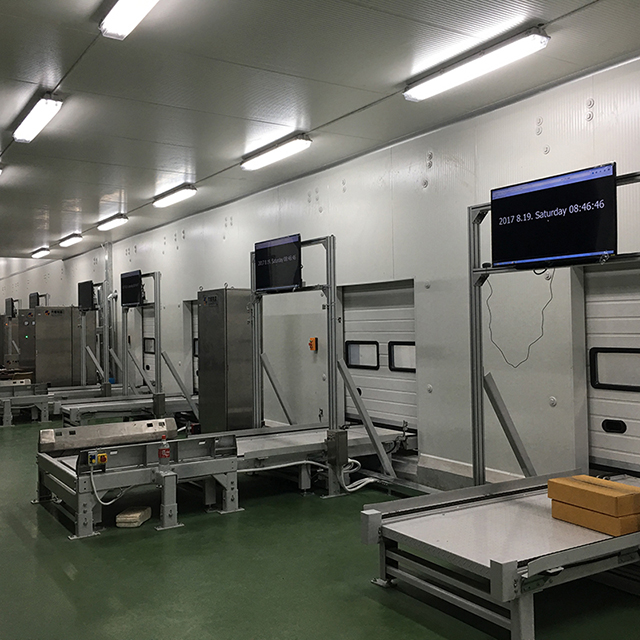 Thiết bị kho ASRS Hệ thống giá thép lạnh 